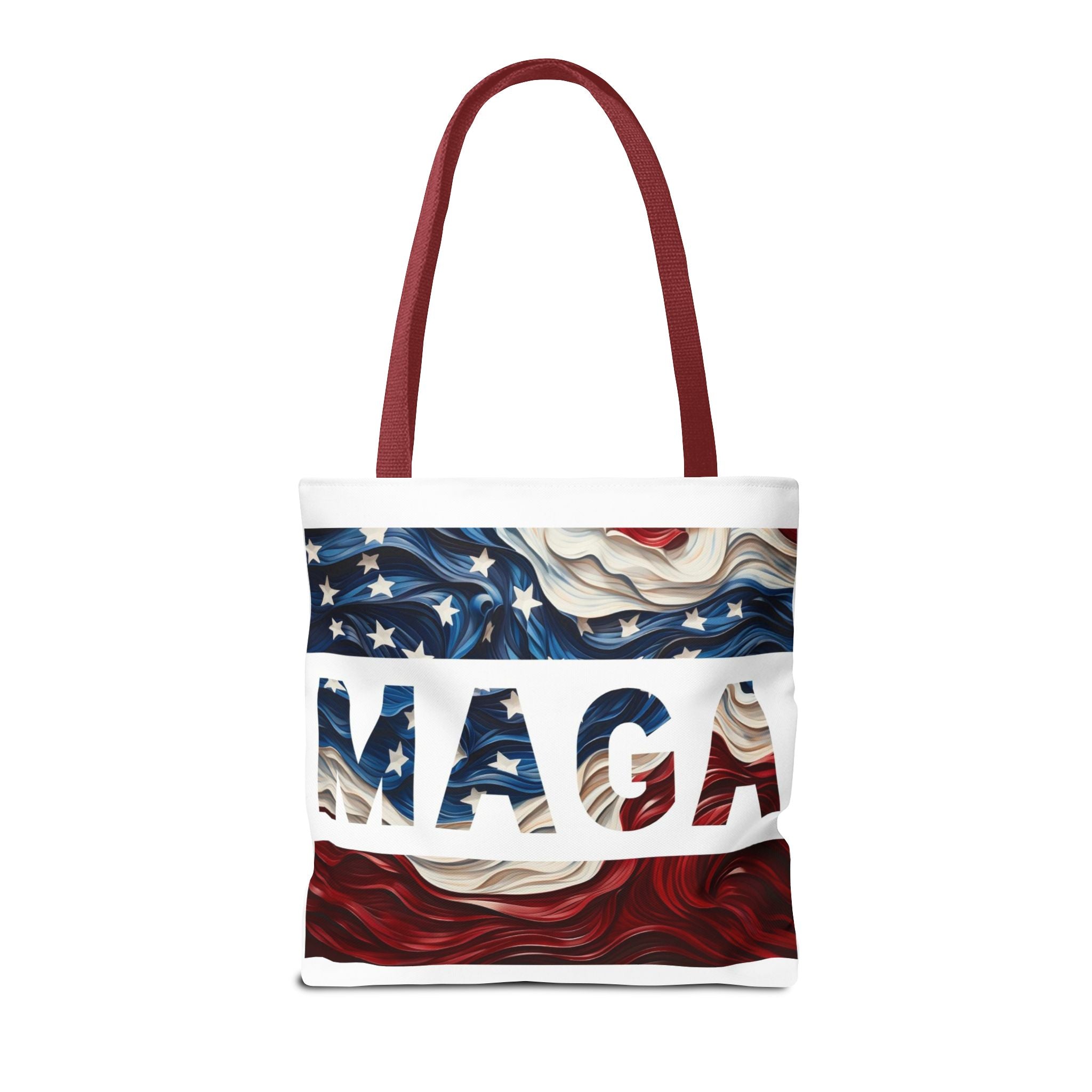 MAGA Red White & Blue Beach Travel Tote Bag