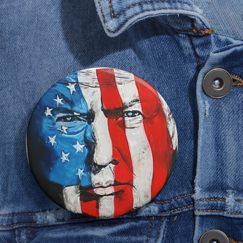 Trump America Commemorative Pin Button (Collectable)