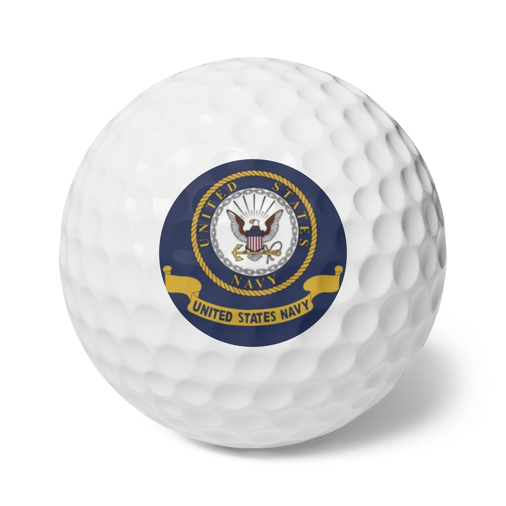 US Navy  - Golf Balls (6pcs)