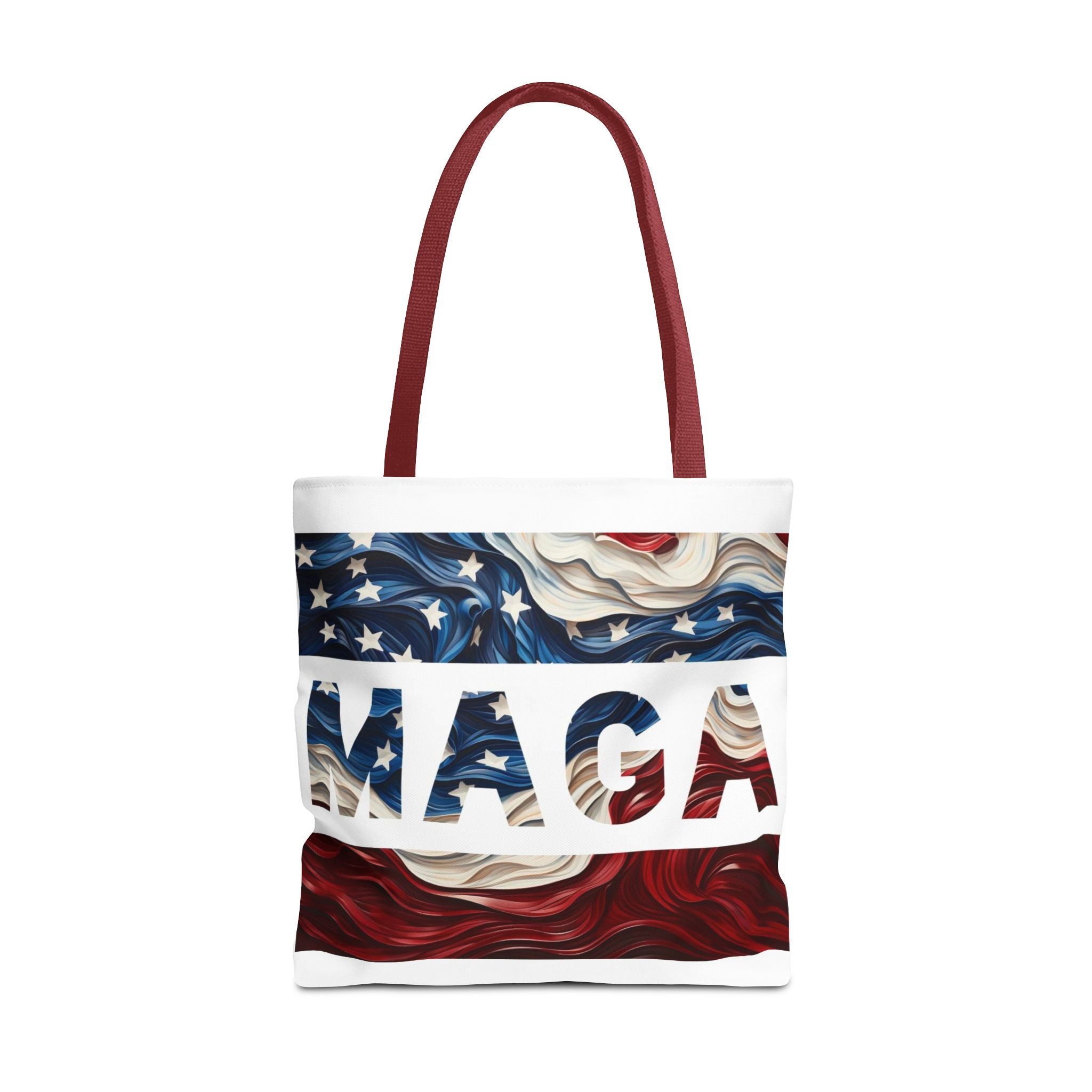 MAGA Red White & Blue Beach Travel Tote Bag