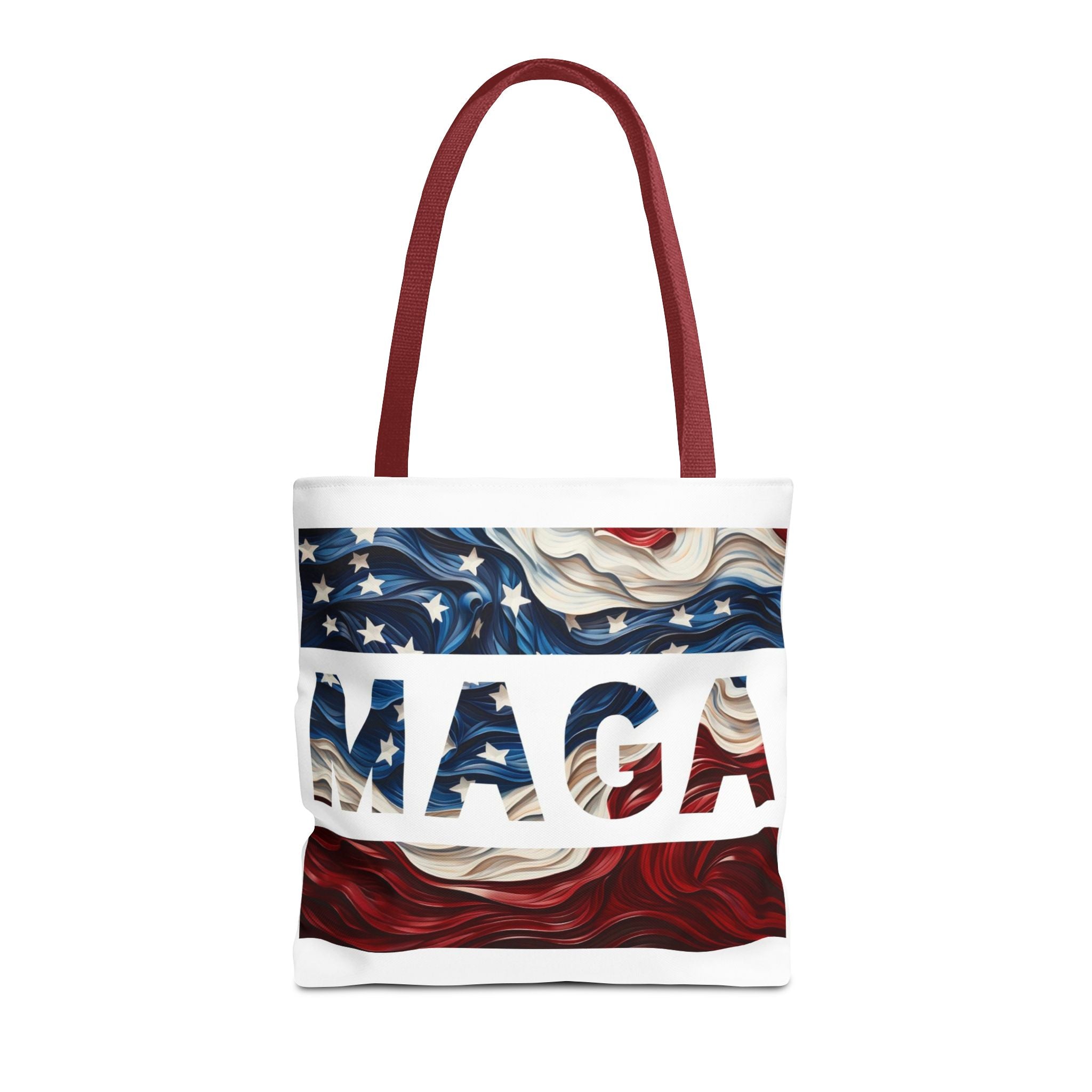 MAGA Red White & Blue Beach Travel Tote Bag