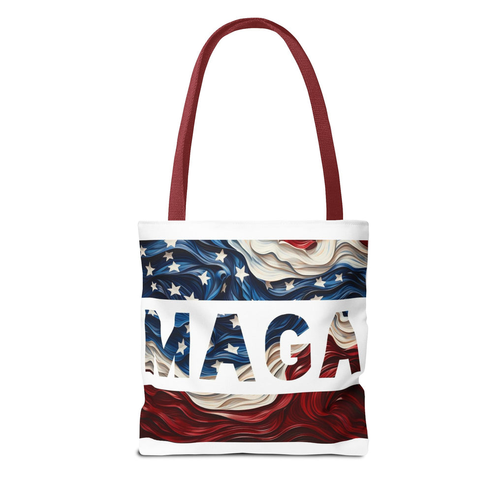 MAGA Red White & Blue Beach Travel Tote Bag