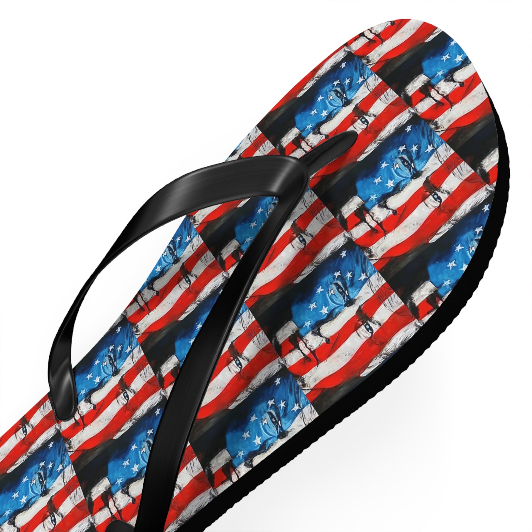 American Flag Trump Flip Flops