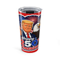Happy 250th America Trump Travel Cup 20oz