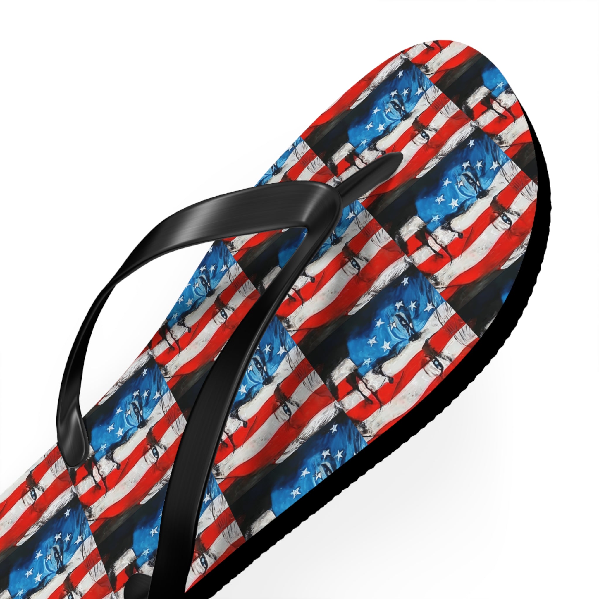 American Flag Trump Flip Flops