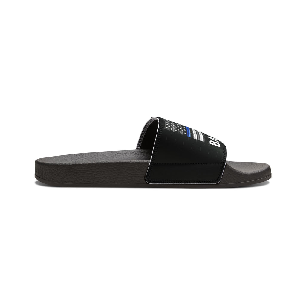 Back The Blue Removable Strap Sandals
