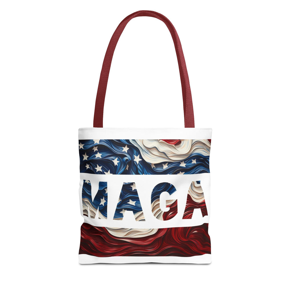MAGA Red White & Blue Beach Travel Tote Bag