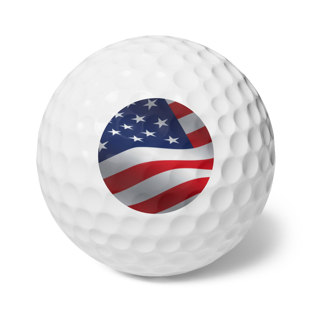 American Flag - Golf Balls (6pcs)