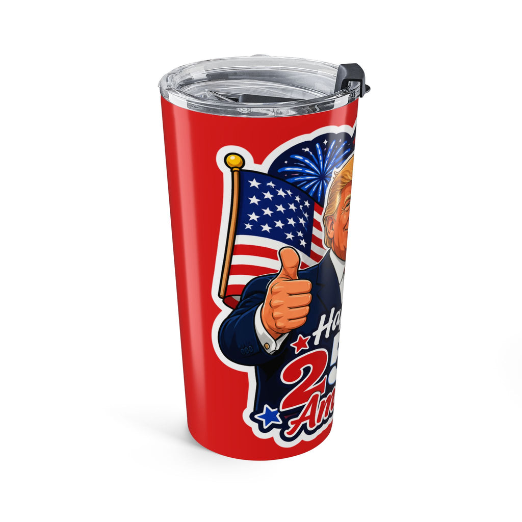 Happy 250th America Trump Travel Cup 20oz