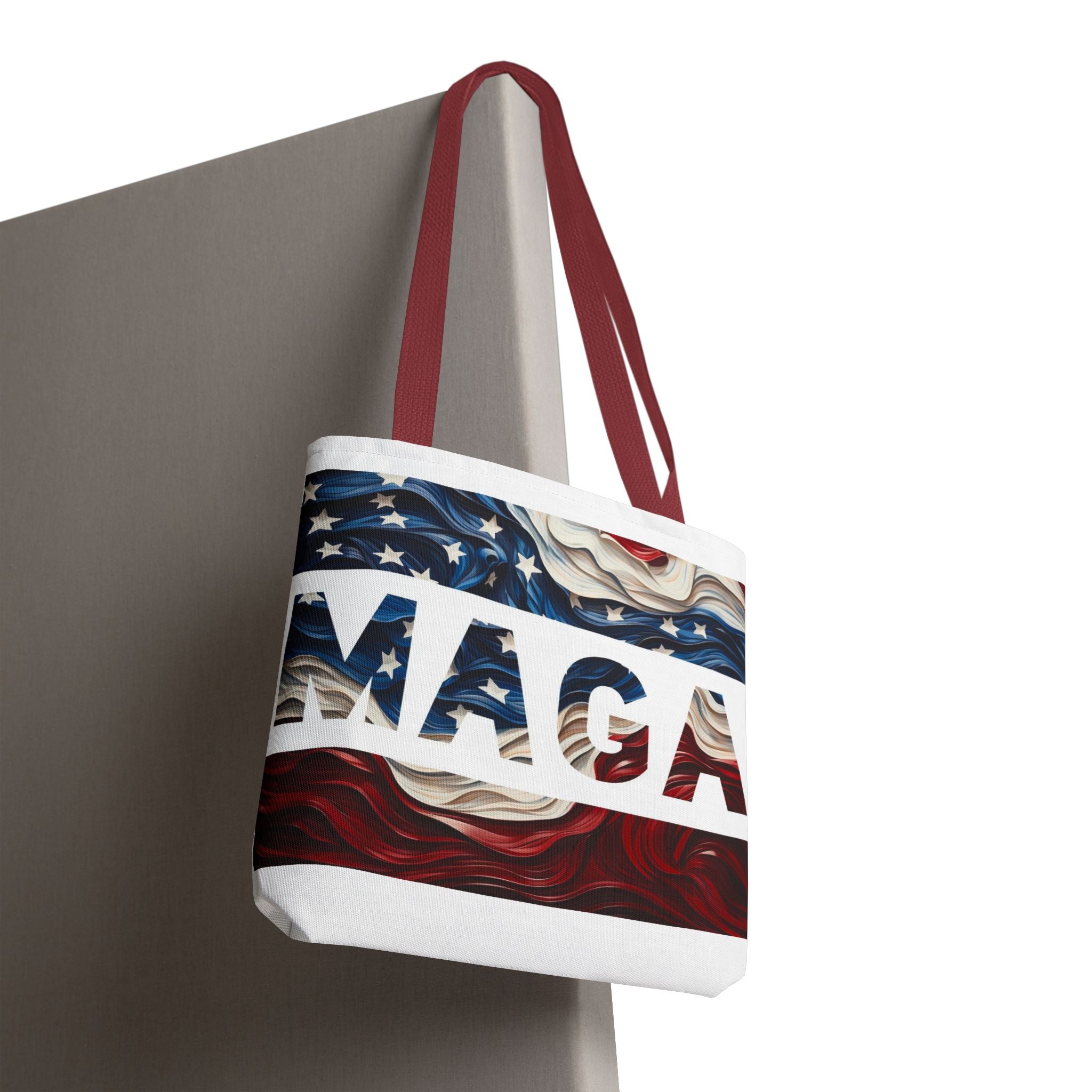 MAGA Red White & Blue Beach Travel Tote Bag
