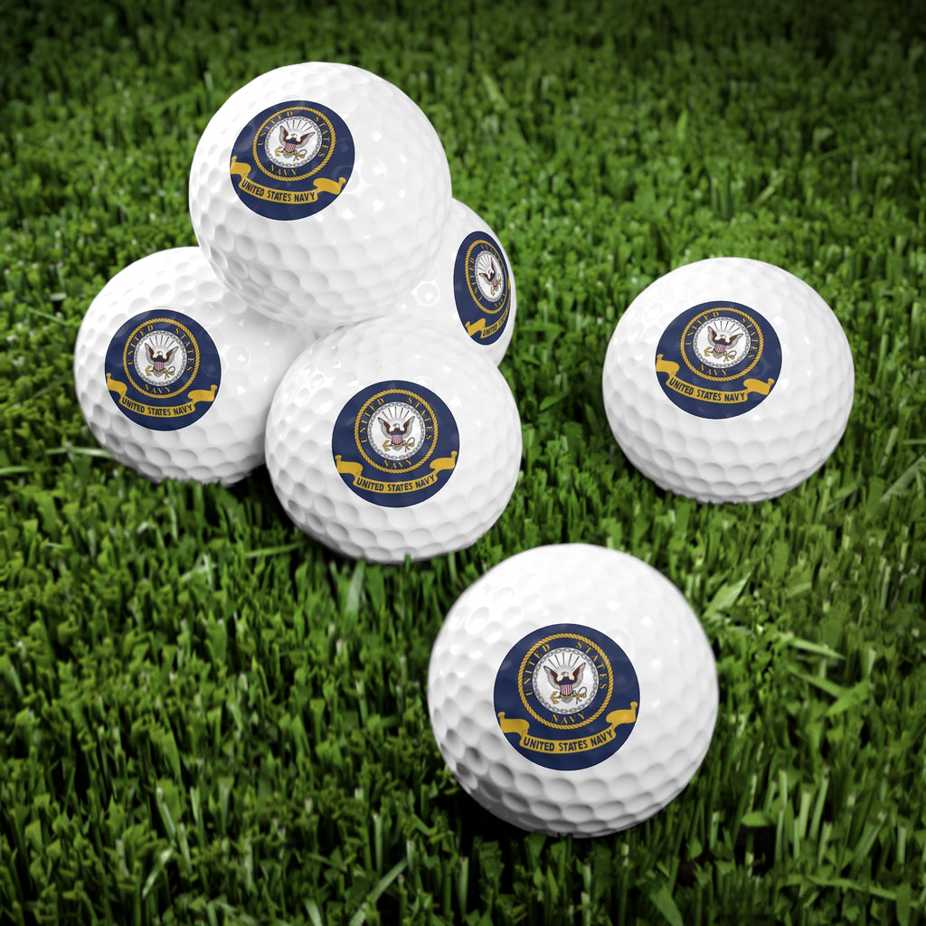 US Navy  - Golf Balls (6pcs)