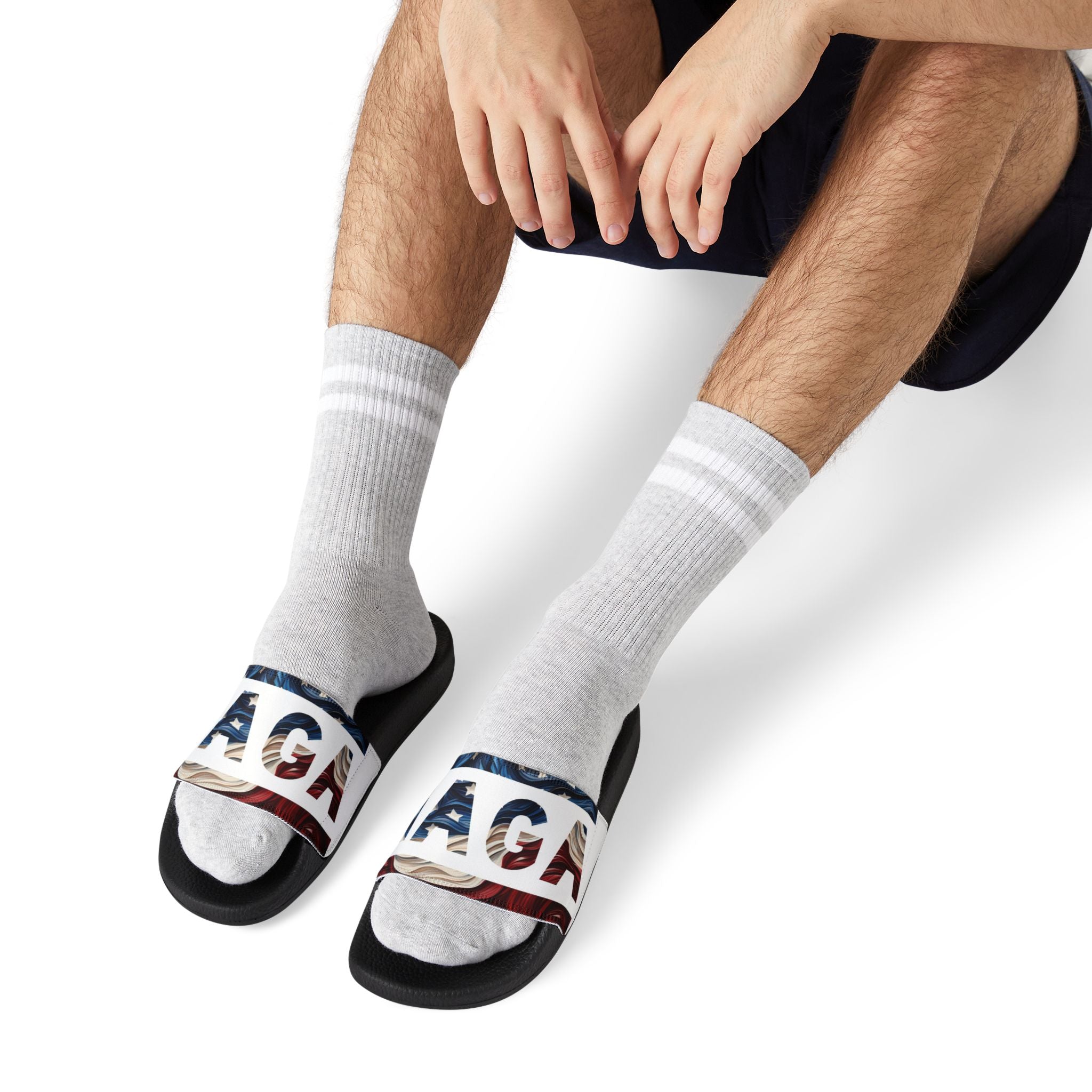 MAGA 250th Birthday Removable Strap Sandals
