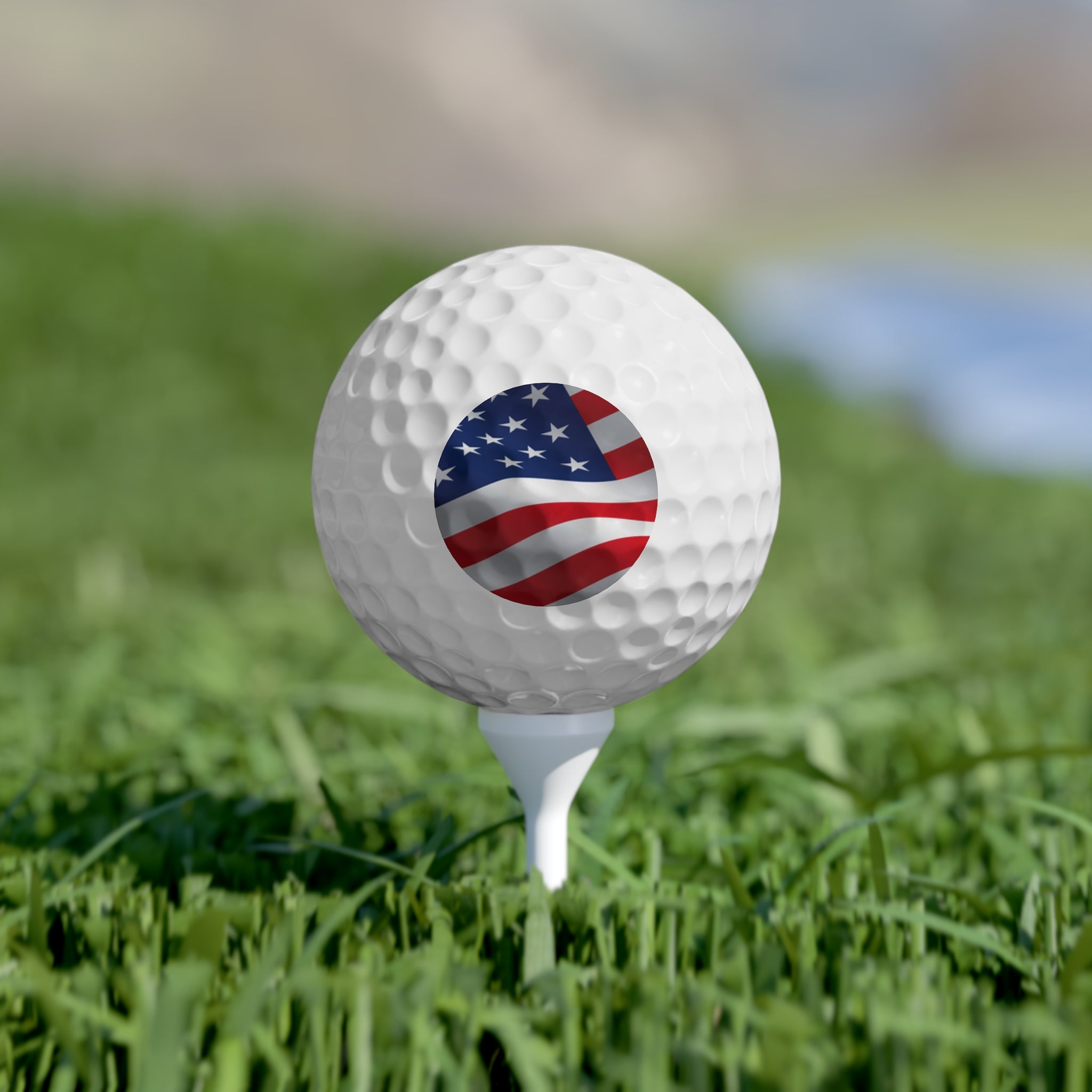 American Flag - Golf Balls (6pcs)