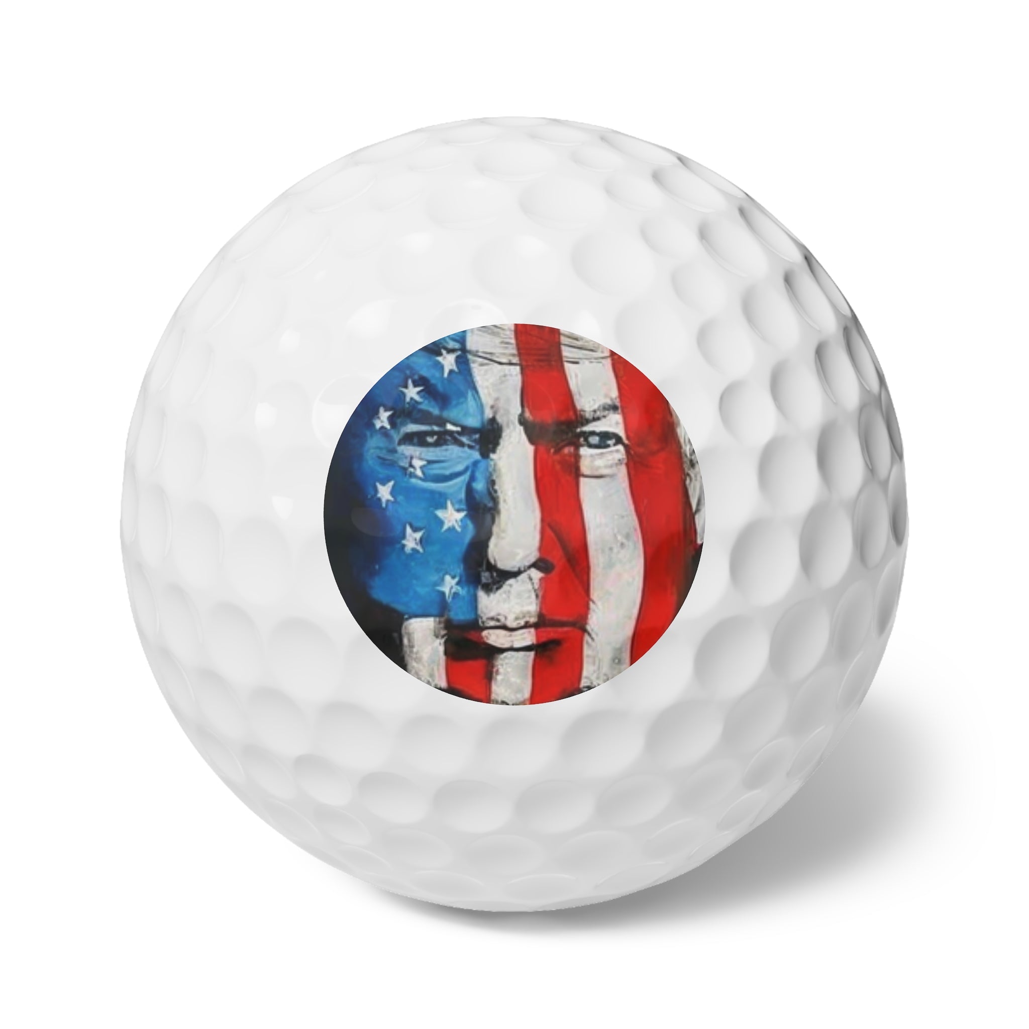Trump American Flag - Golf Balls (6pcs)