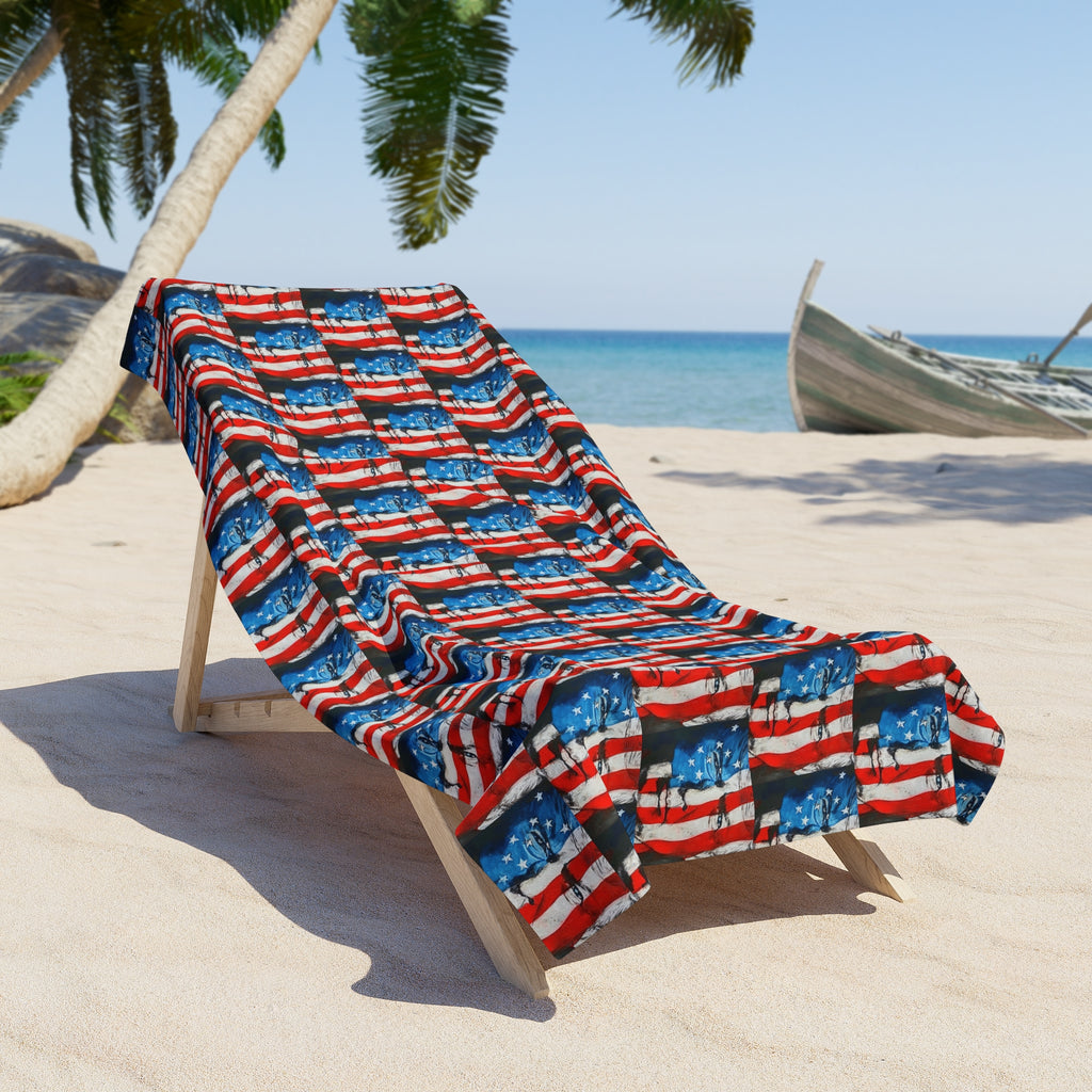 President Trump Red, White & Blue Summer Beach Towel