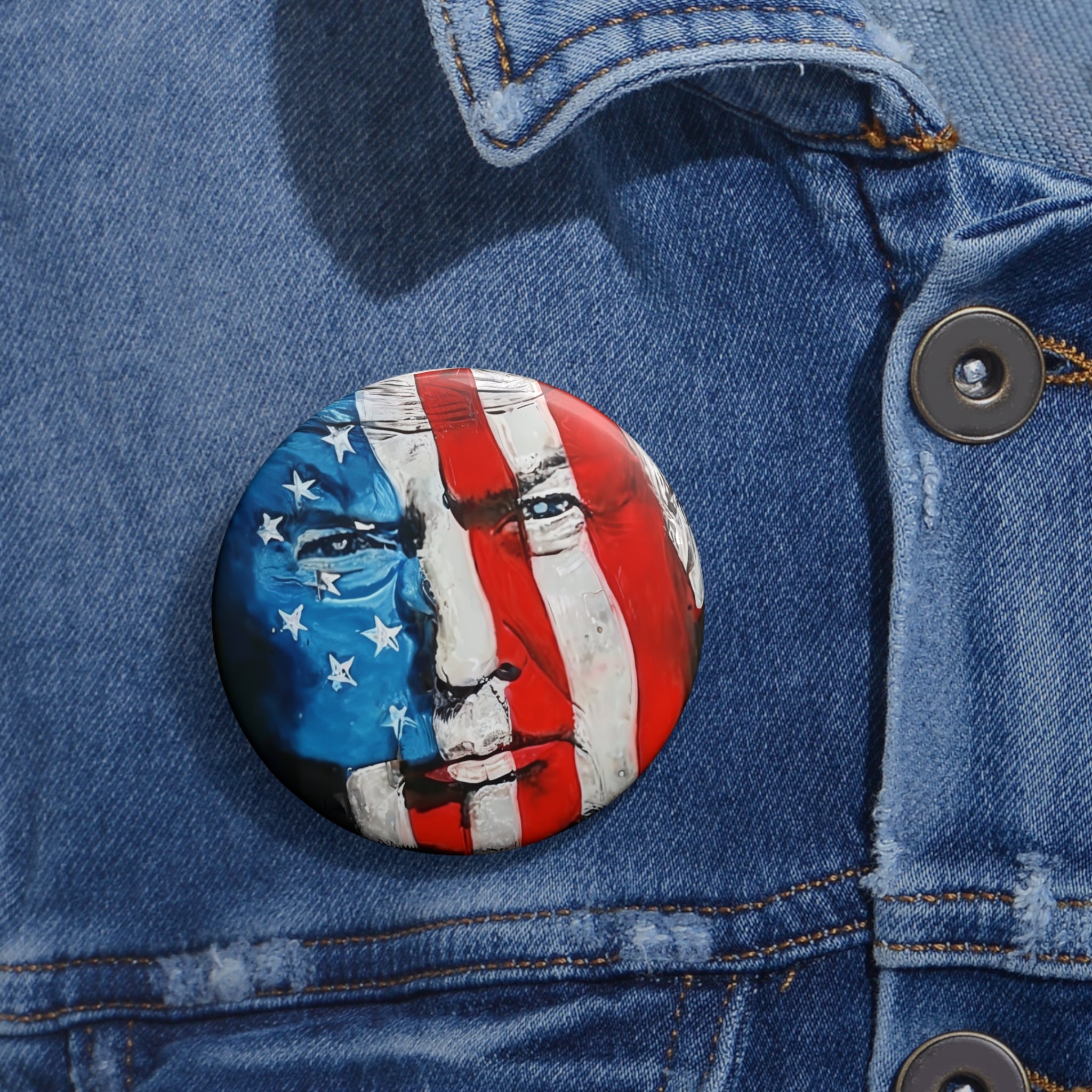 Trump America Commemorative Pin Button (Collectable)
