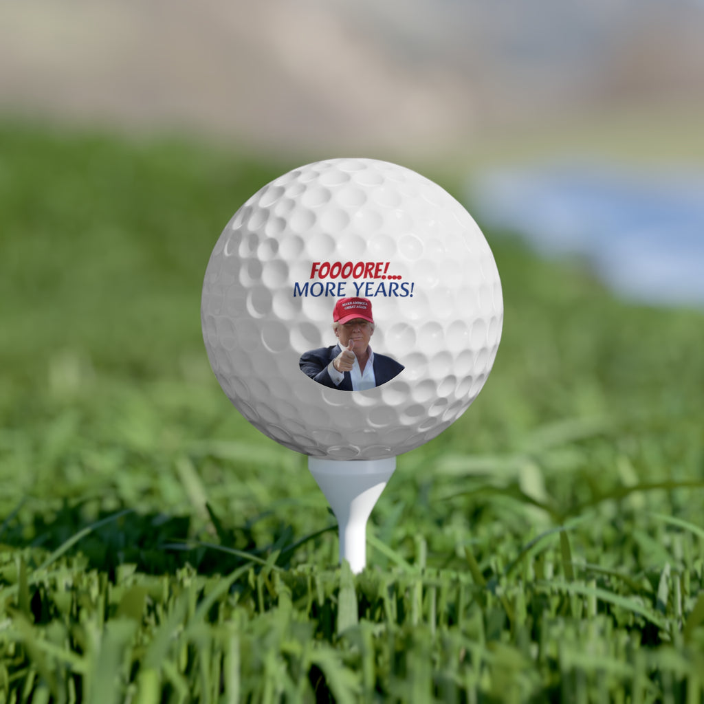 FORE more years Golf Balls - (6 PACK)