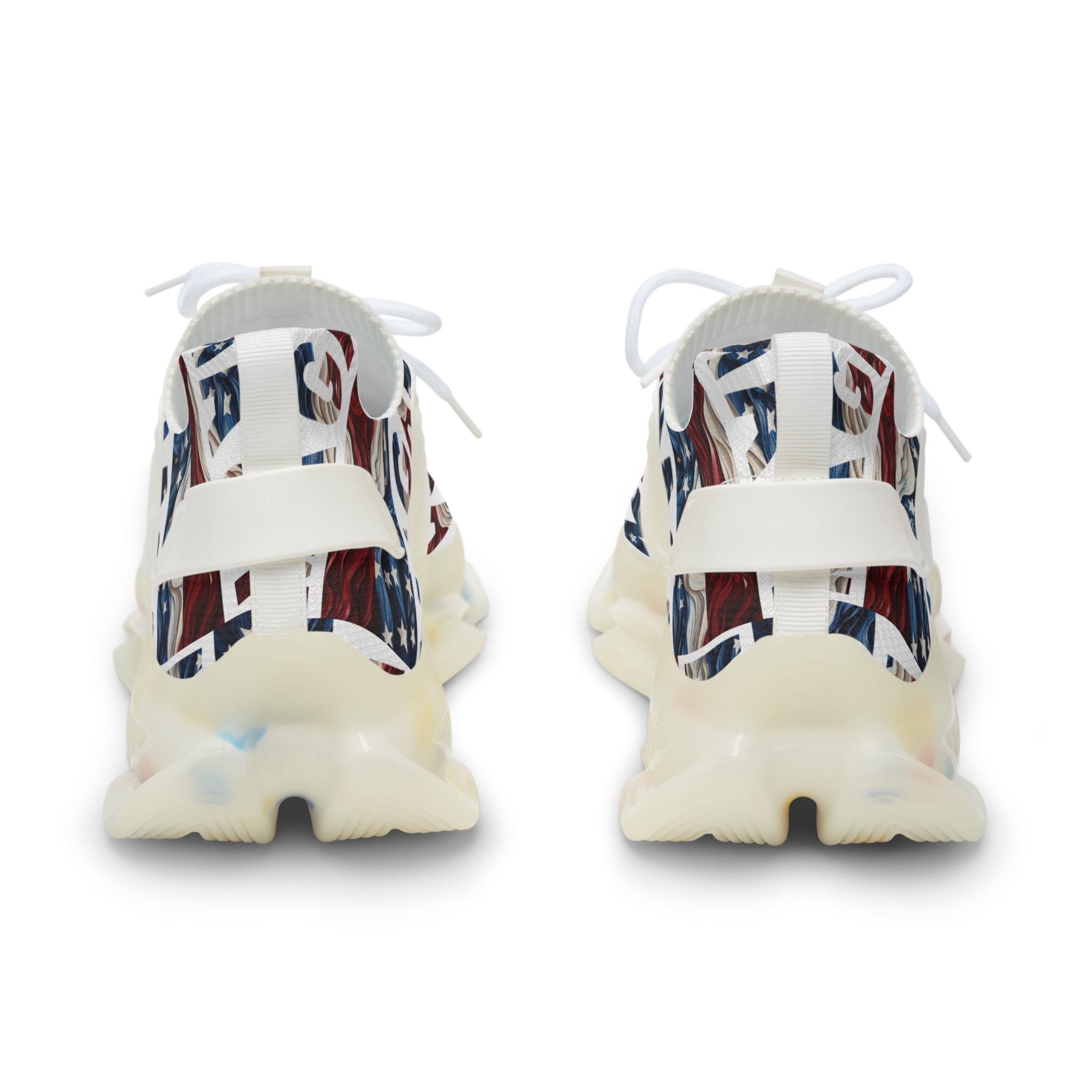 MAGA Red White and Blue Men's Mesh Sneakers