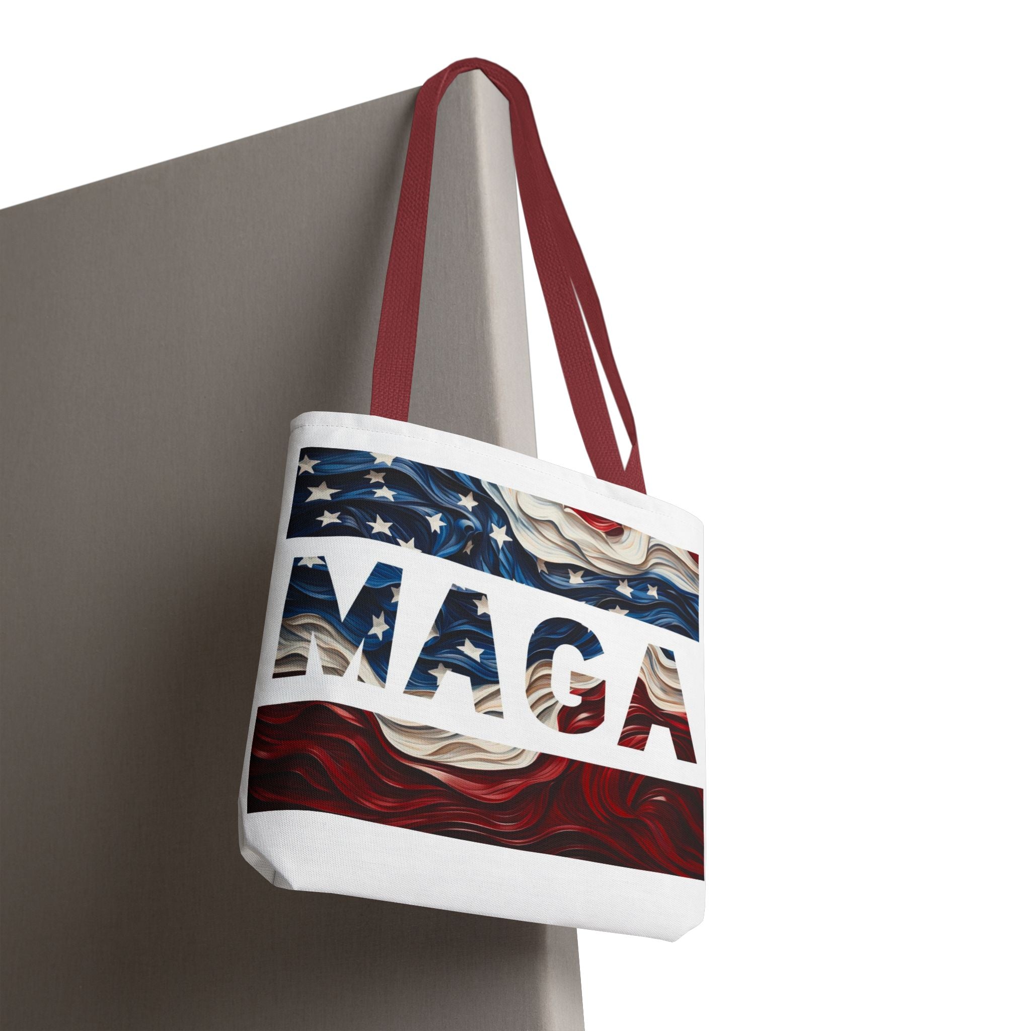 MAGA Red White & Blue Beach Travel Tote Bag