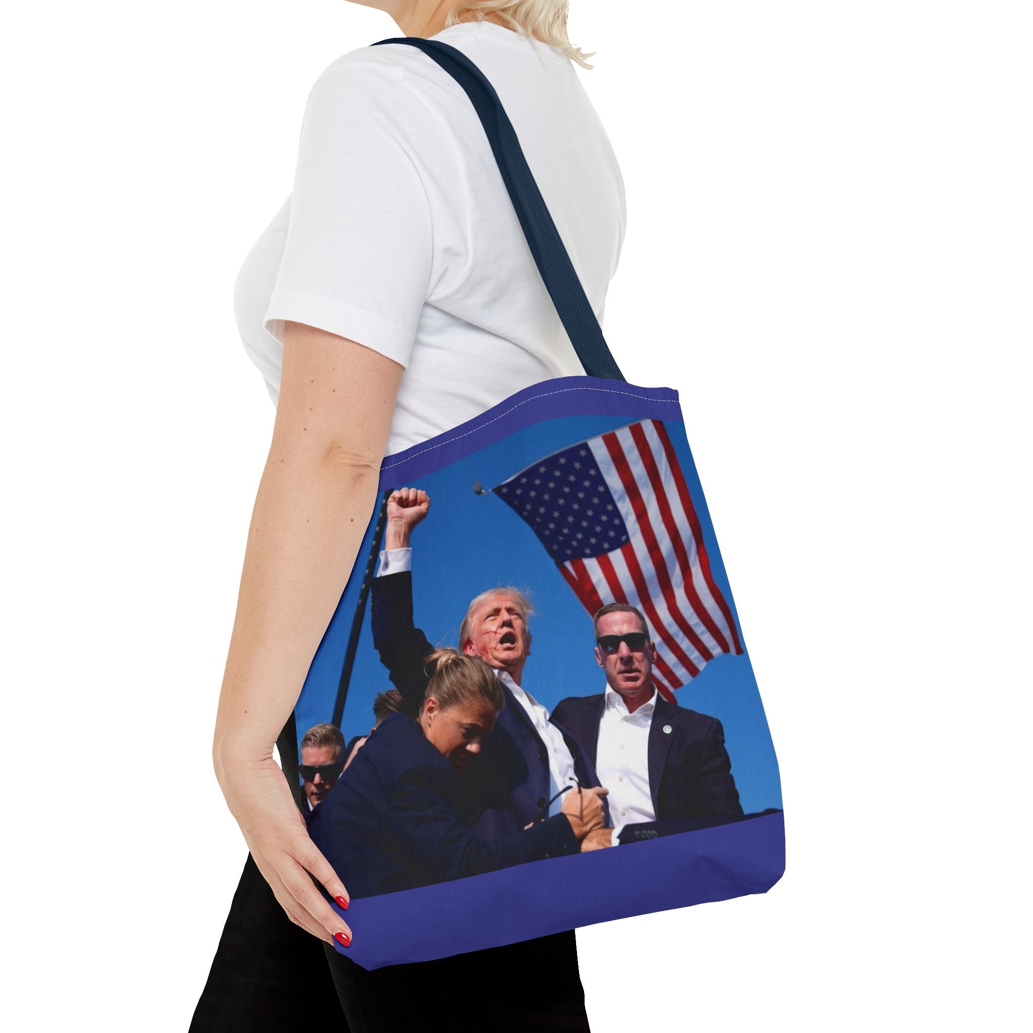 Trump FIGHT! Beach Travel Tote Bag