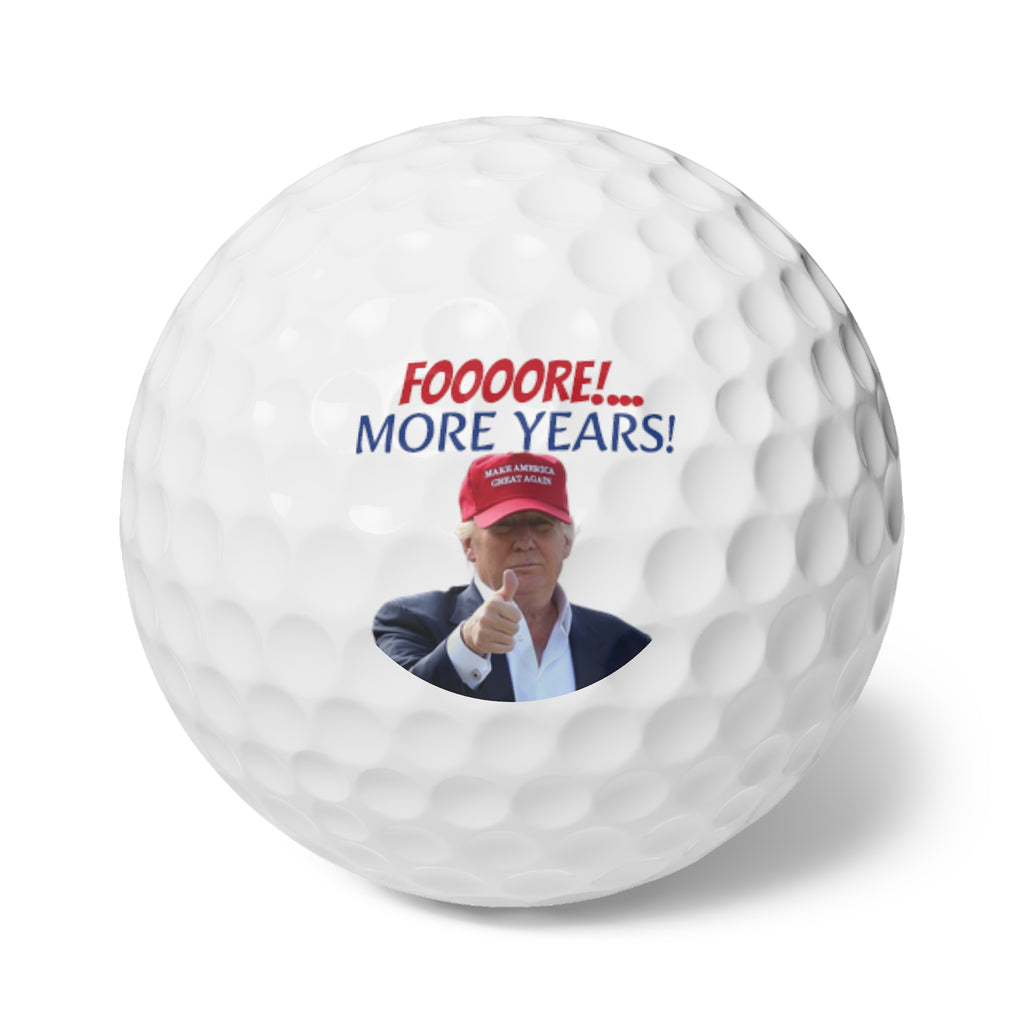 FORE more years Golf Balls - (6 PACK)