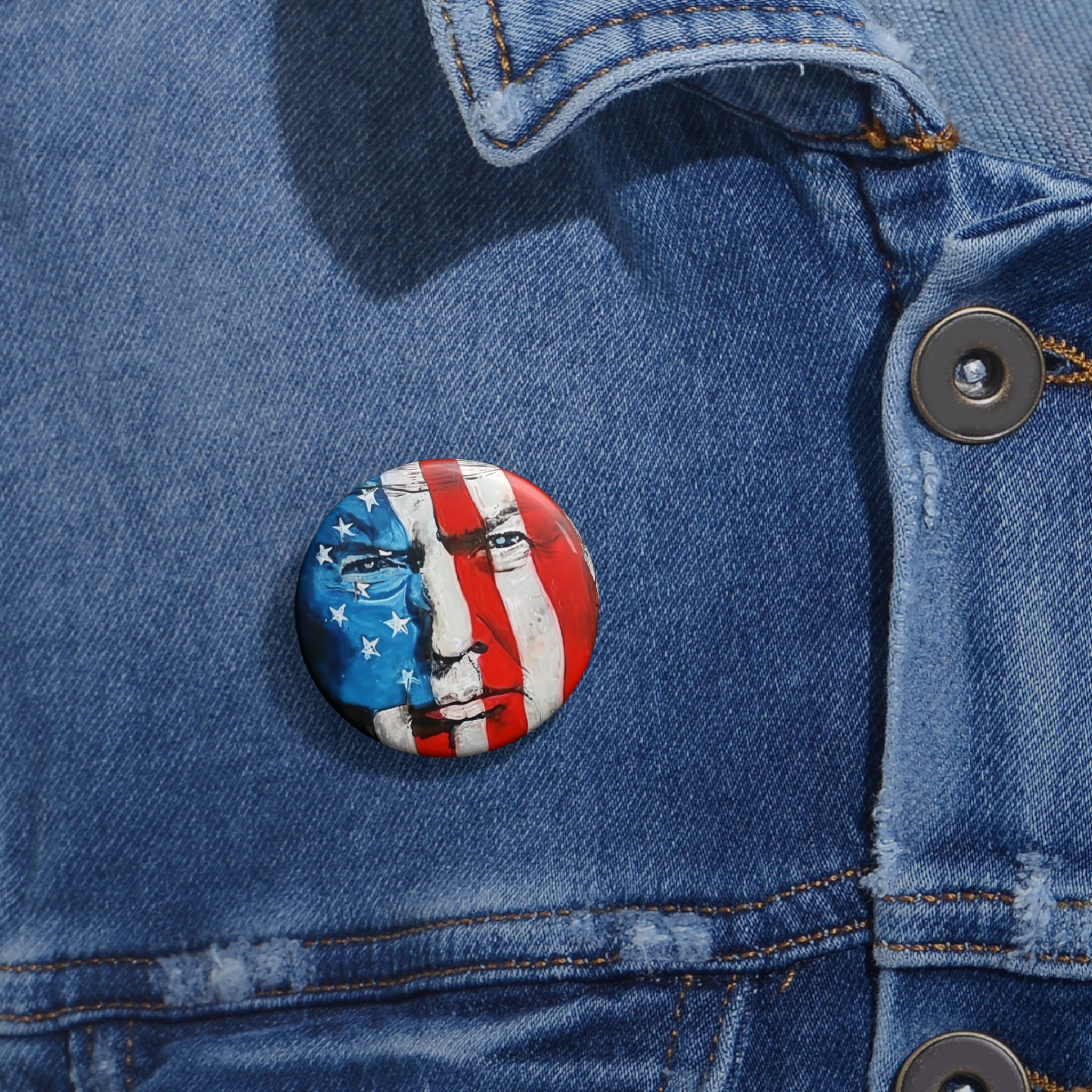 Trump America Commemorative Pin Button (Collectable)