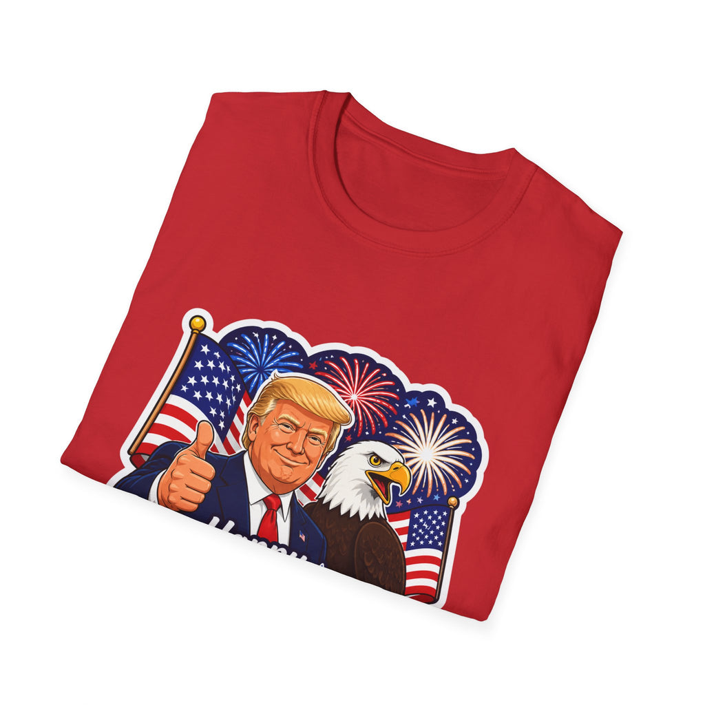 "Happy 250th America" with Trump, Eagle & Flag T-shirt