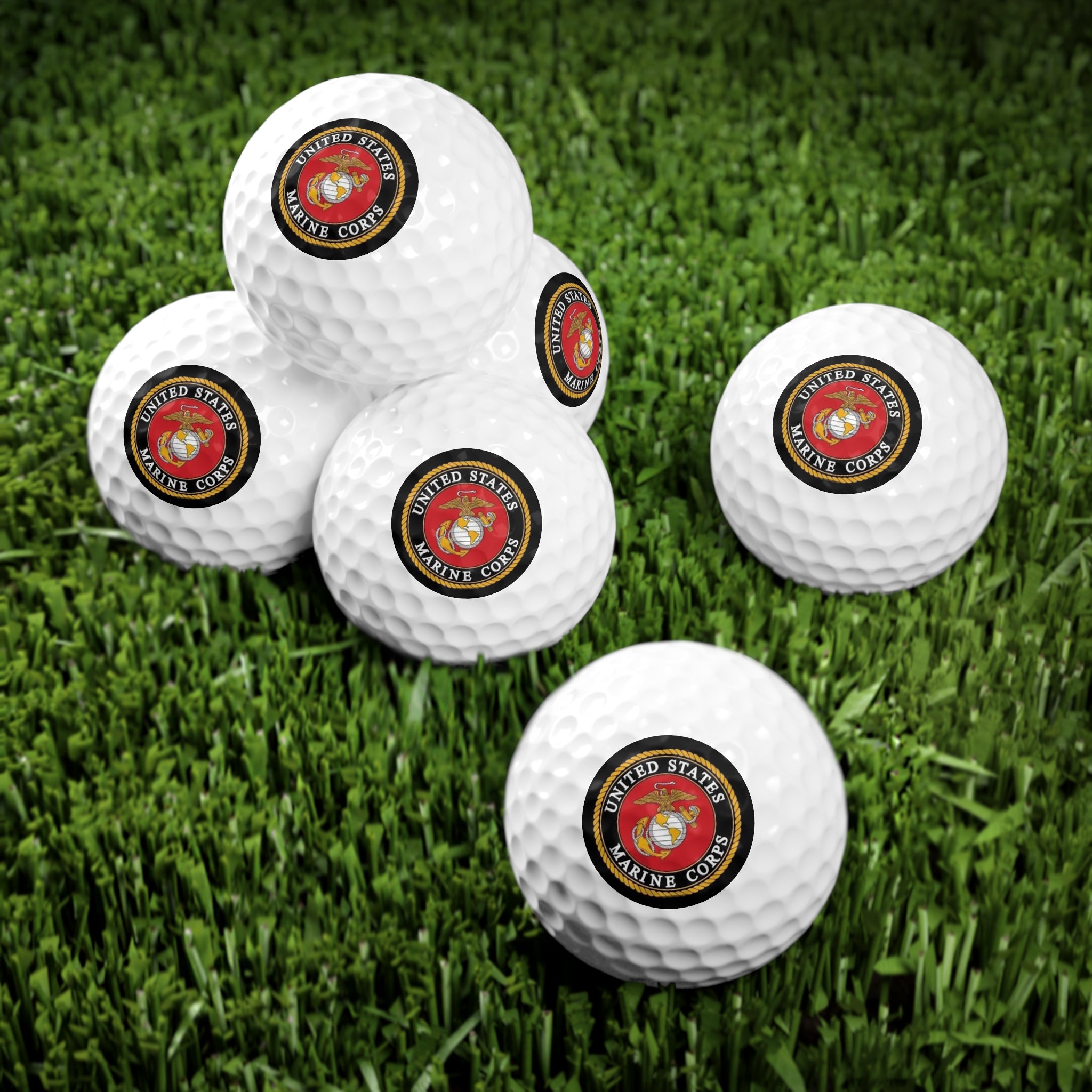 US Marine Corp Golf Balls - (6pcs)