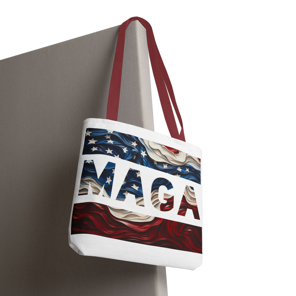 MAGA Red White & Blue Beach Travel Tote Bag
