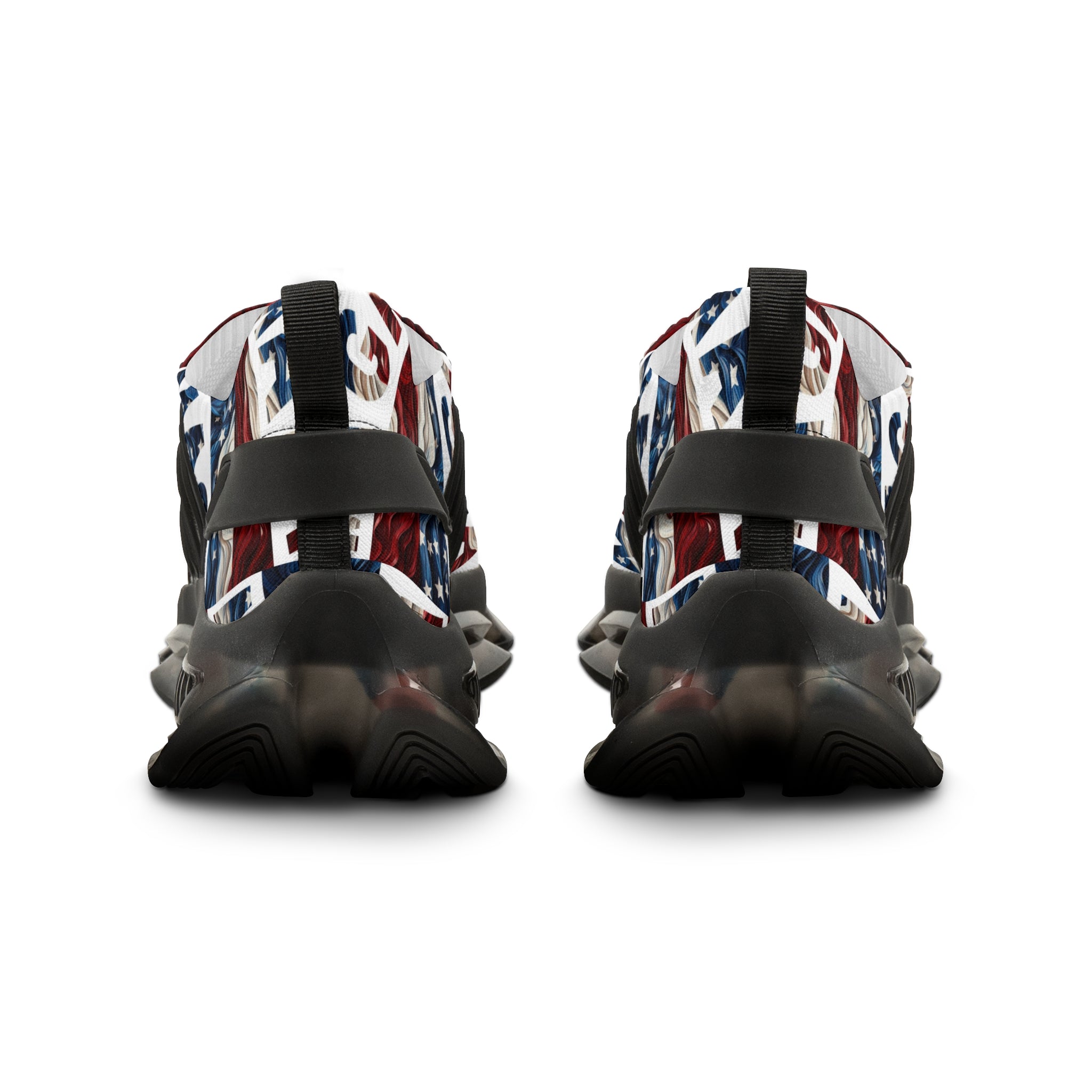 MAGA Red White and Blue Men's Mesh Sneakers