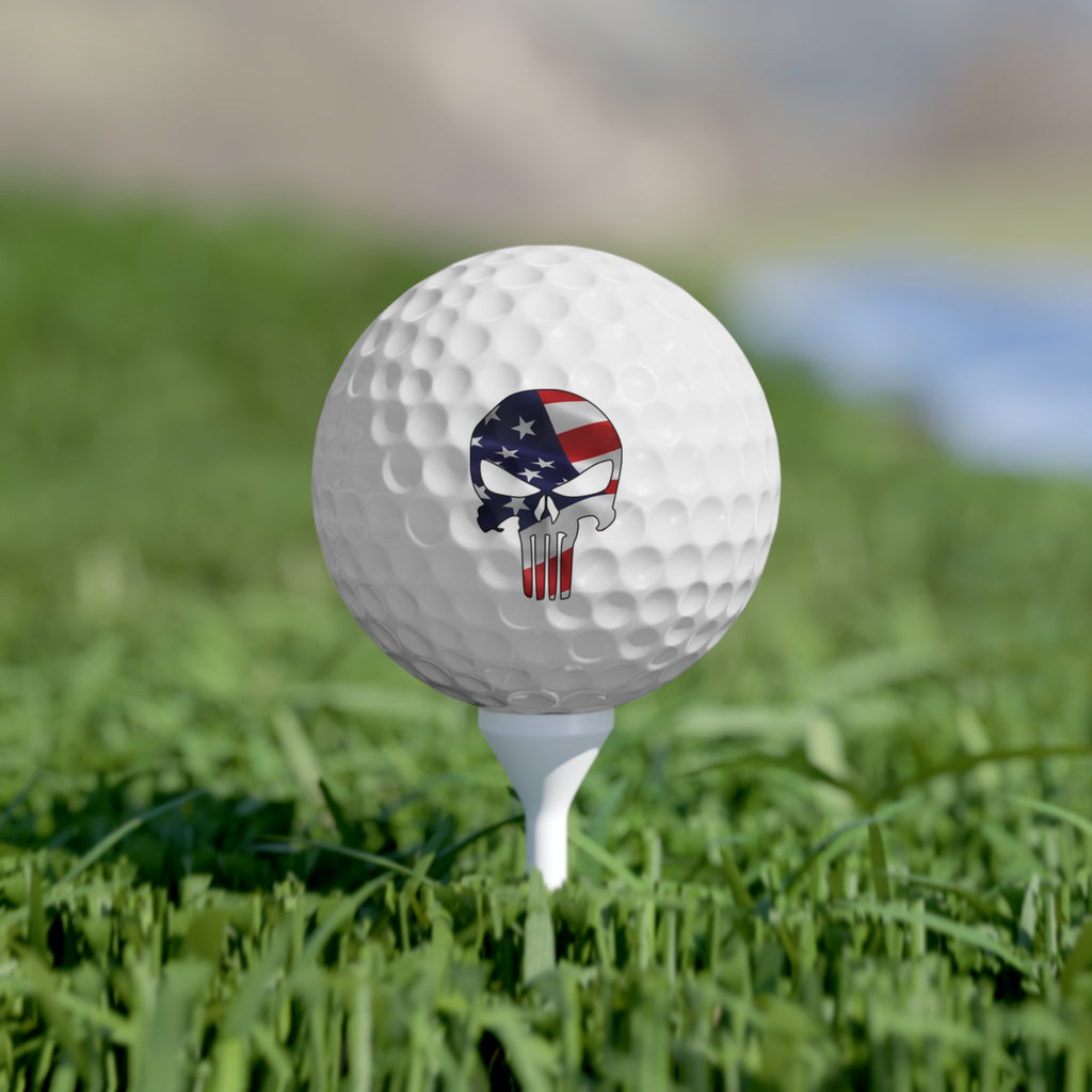 American Flag Punisher - Golf Balls (6pcs)