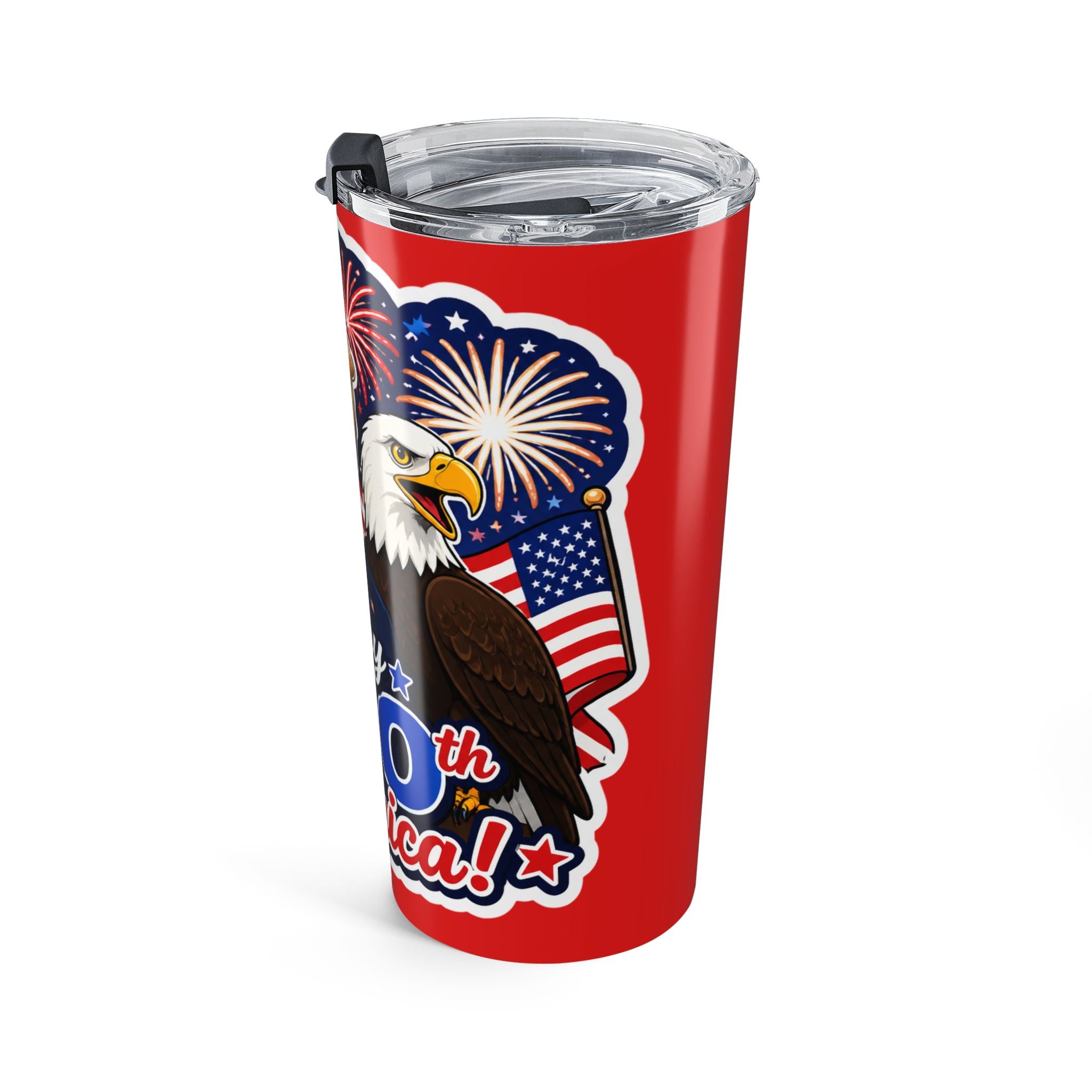 Happy 250th America Trump Travel Cup 20oz