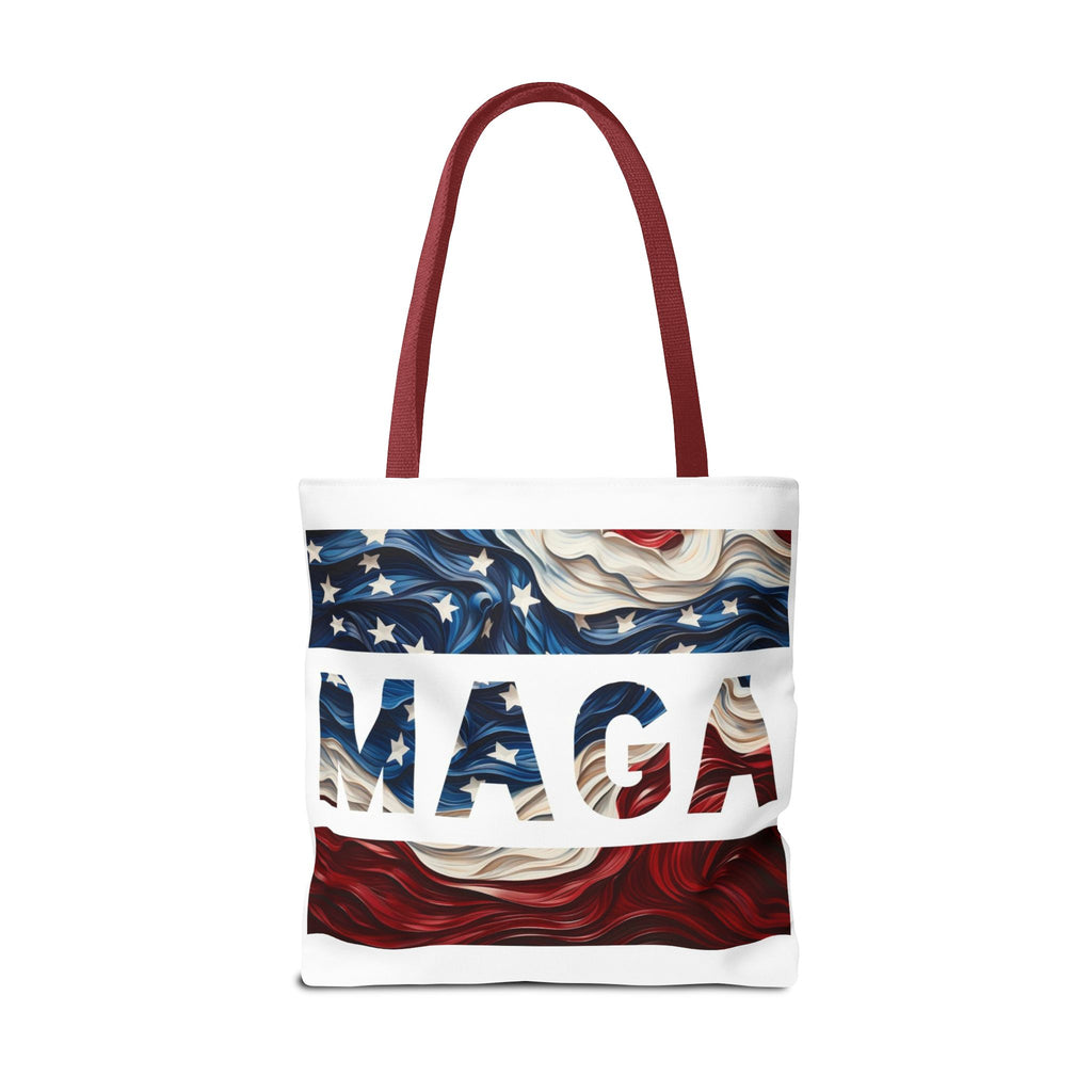 MAGA Red White & Blue Beach Travel Tote Bag